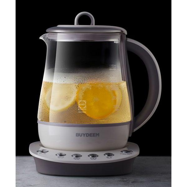 ⭐︎BUYDEEM⭐︎新品〜薬膳マルチポット BUYDEEM 薬膳マルチポット 1.5L ホワイト レシピ付き 薬膳 漢方