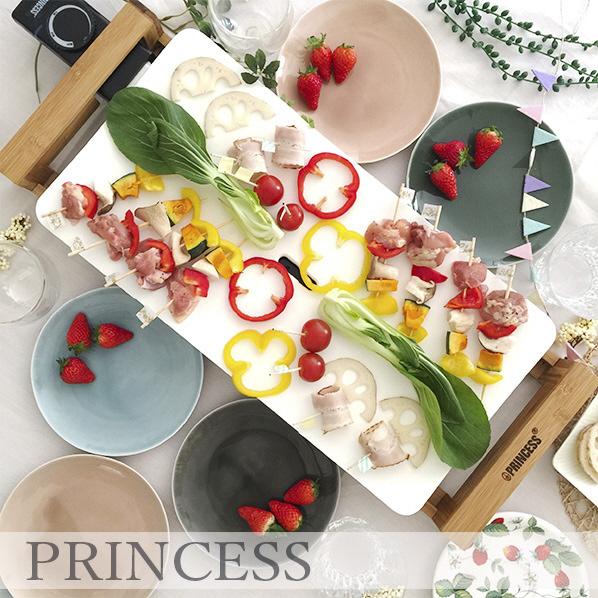 PRINCESS Table Grill Pure セラミックホットプレート 103030 ホワイト
