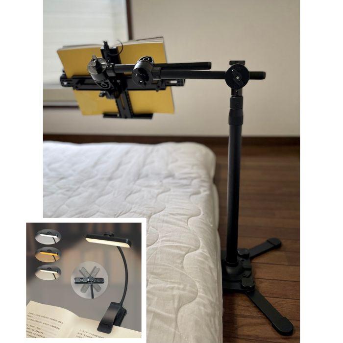 美品✨タブレットスタンド ブックホルダー 読書用枕 寝ながら読書 タブレット Amazon.co.jp: Book Couch iPad Stand | タブレットスタンド