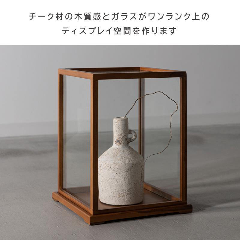 ヴィンテージ チーク ガラスキャビネット ブックケース コレクションキャビネット ジャパンヴィンテージ ブックケース ガラスキャビネット 本棚