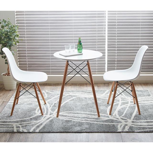 ダイニングテーブル 丸 60 2人用 ラウンドテーブル カフェテーブル 丸