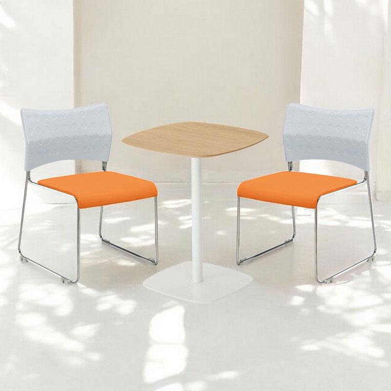 会議用椅子 会議用いす スタッキングチェア 2脚セット 会議椅子