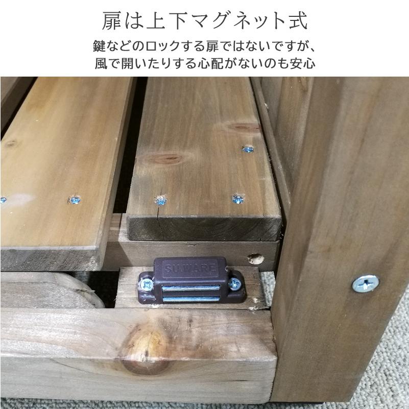収納庫 木製 屋外 小型薄型 野外 三角屋根 納屋 小屋 物置 倉庫 アメリカン カントリー 小窓付き レトロ ヴィンテージ 幅57.5 奥行65 高さ161