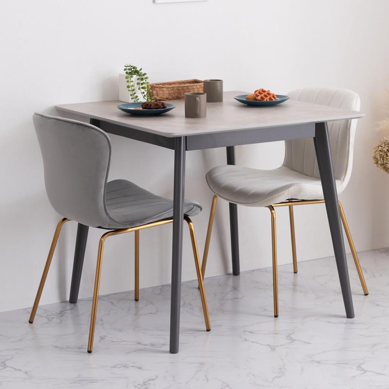 ダイニングテーブル 2人用 おしゃれ 北欧 正方形 幅80 奥行80cm 食卓