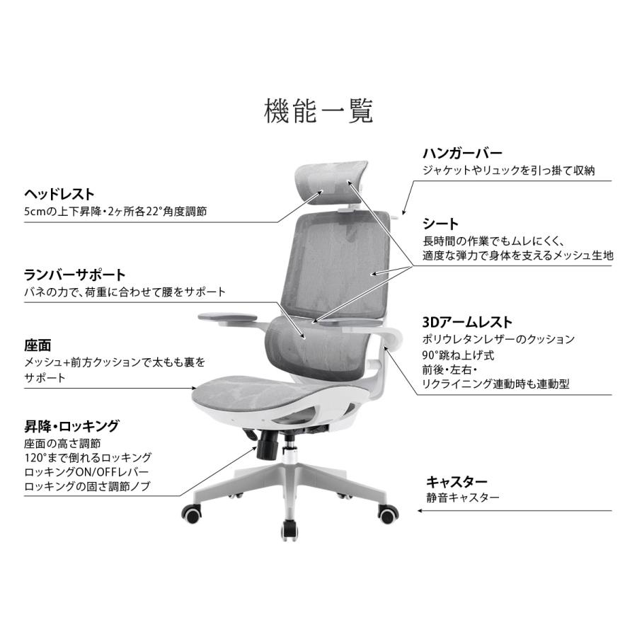 デスクチェア オフィスチェア 腰痛 メッシュ SIHOO M59AS 