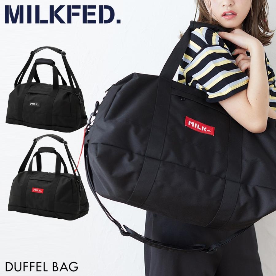 ミルクフェド ボストンバッグ バッグ 旅行 お出かけ 通勤 通学 大容量 かわいい カジュアル Milkfed Duffel Bag Edita 通販 Yahoo ショッピング