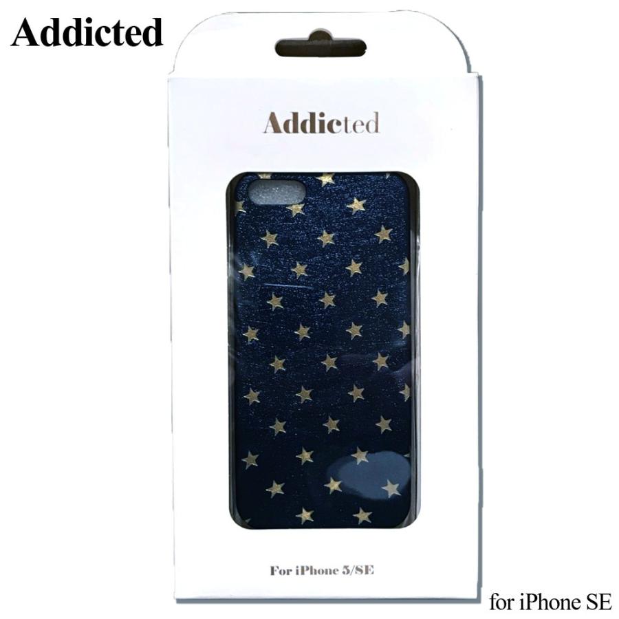 メール便送料無料 Addicted アディクティッド For Iphone Se 5 5s 対応 星柄 ネイビー Iphoneケース 携帯ケース アイフォンケース Iphone ブランド Ad5 007s Edita 通販 Yahoo ショッピング