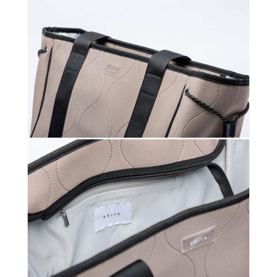 EDITA.（エディータ） トートバッグ レディース 大容量 A4対応 軽い