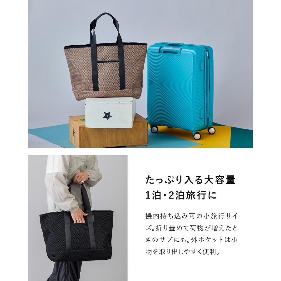 EDITA.（エディータ） トートバッグ 大きめ トート 軽量 チャック