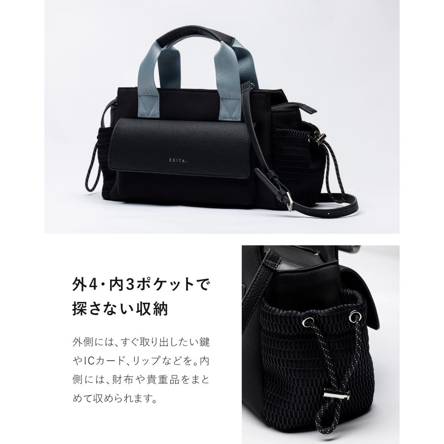 EDITA.（エディータ） 横長バッグ ショルダーバッグ レディース 大人 