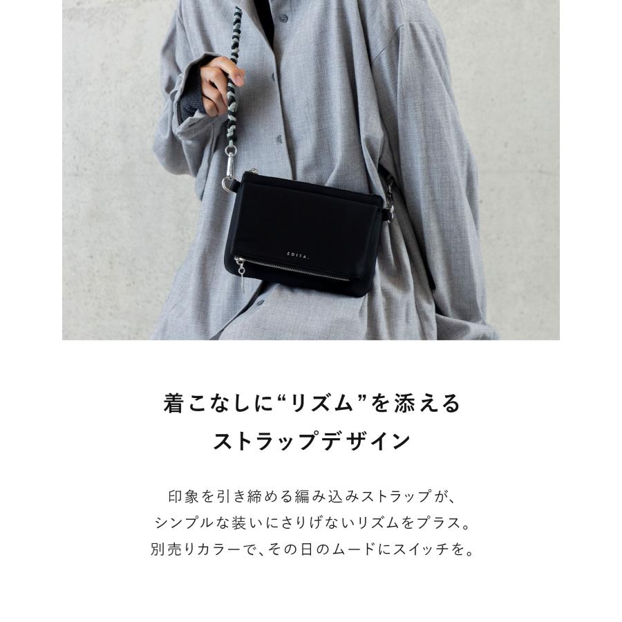 EDITA.（エディータ） ショルダーバッグ レディース 斜めがけ 大人