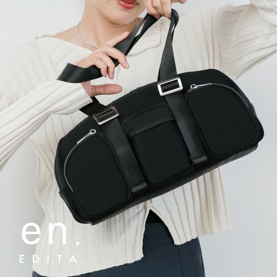 EDITA.（エディータ） 横長バッグ 肩掛け ハンドバッグ レディース
