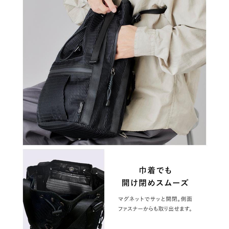 EDITA.（エディータ） 防水 洗濯機で洗える 3way バッグ リュック