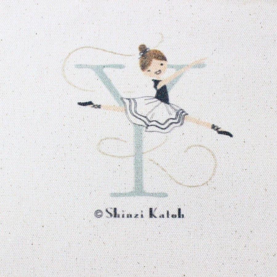 Shinzi Katoh かわいい イニシャル アルファベット 英語 プリント 手提げ カバン バック バレエ ｂａｌｌｅｔ Y Omt1027 ざっかたうん 通販 Yahoo ショッピング