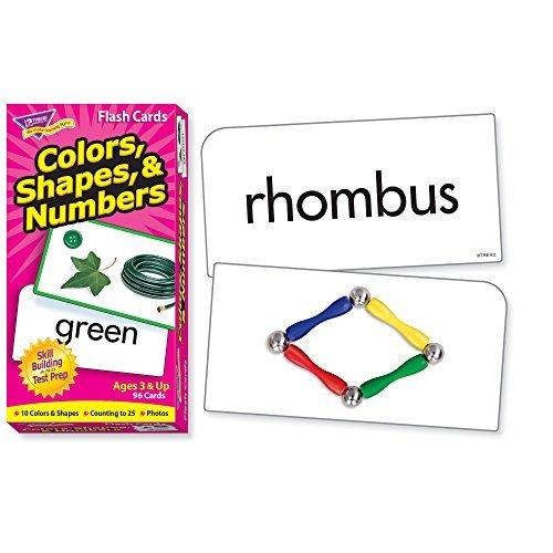 トレンド 英単語 マーケット フラッシュカード 色と形と数 Trend Flash Amp Cards Shapes Colors Numbers T