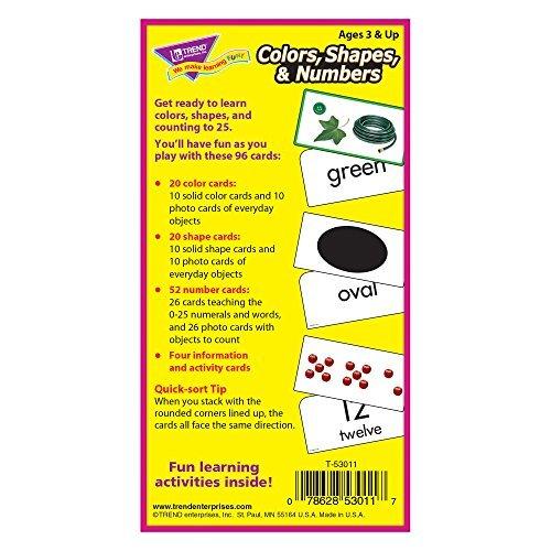 トレンド 英単語 マーケット フラッシュカード 色と形と数 Trend Flash Amp Cards Shapes Colors Numbers T