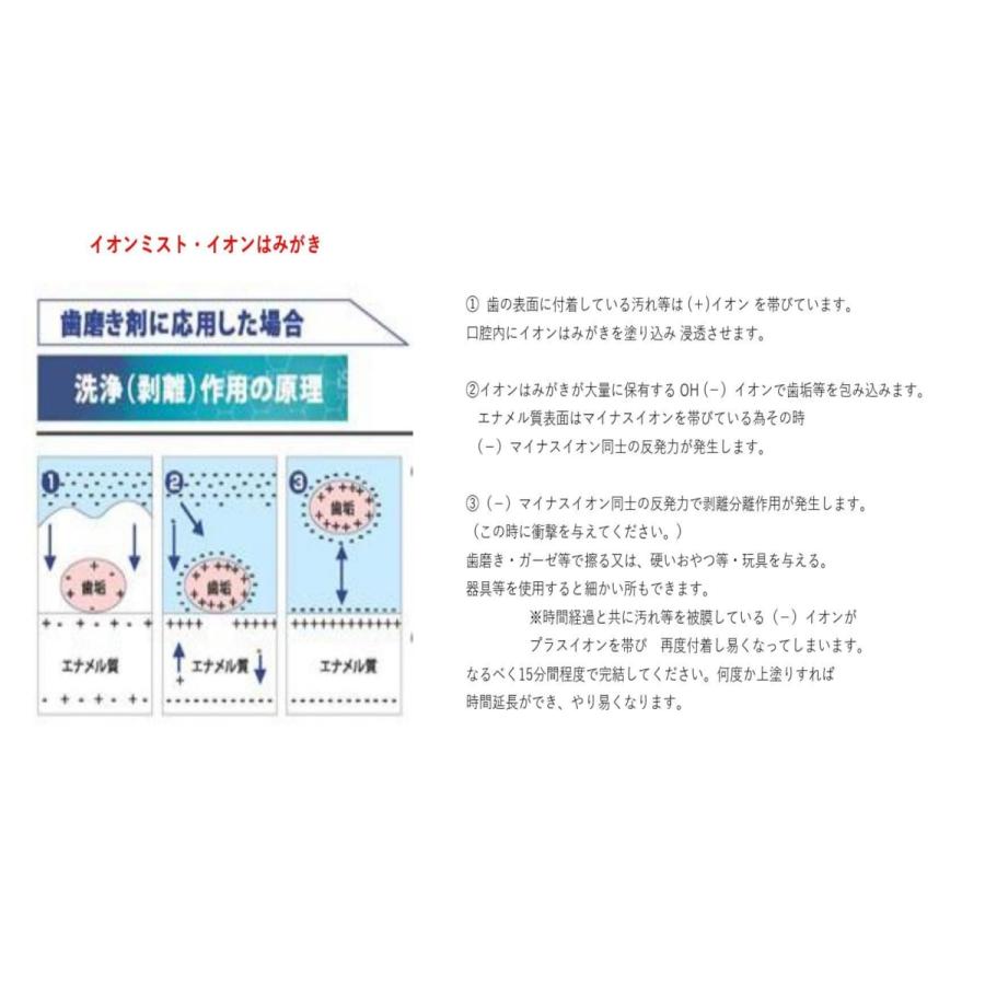 犬 歯磨き 犬 歯石除去 イオン犬はみがき 無添加 犬 デンタルケア 犬口臭  犬猫歯磨き粉｜edogmeister3｜11