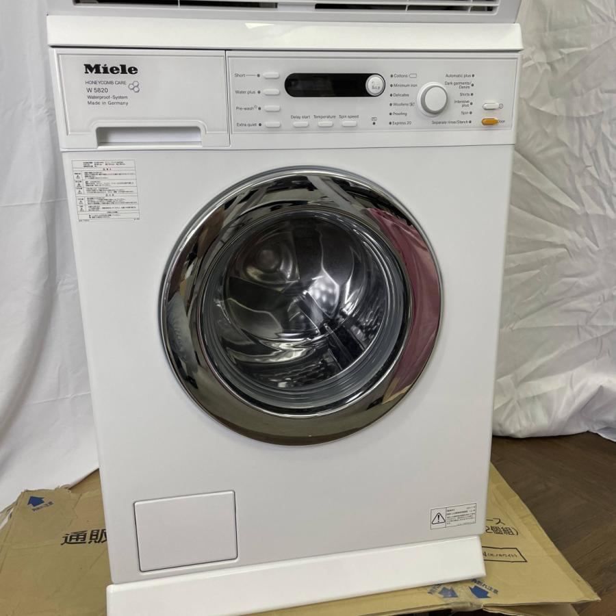 ミーレ (Miele）洗濯機・乾燥機 2点セット W5820WPS T8822C :miele 