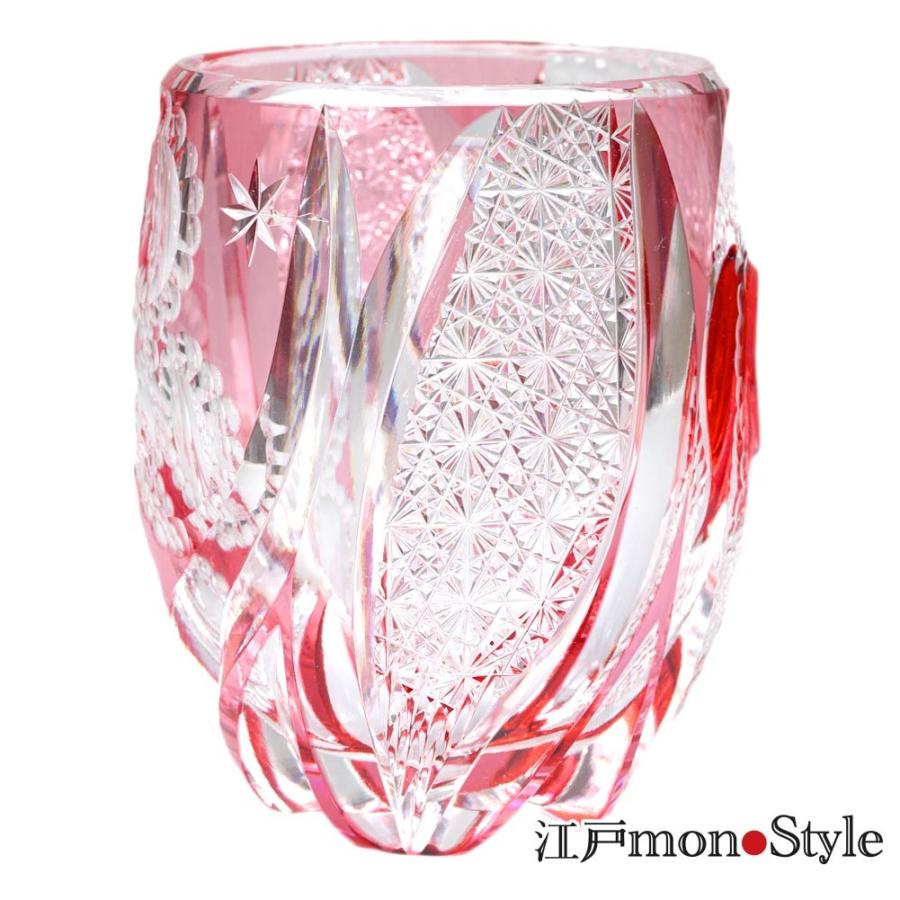 ペア ハートデザイン 江戸切子 クリスタル グラス ロマンス 透と金赤 紅白 木箱入り Edokirikoedoglass074 江戸monostyleヤフー店 通販 Yahoo ショッピング