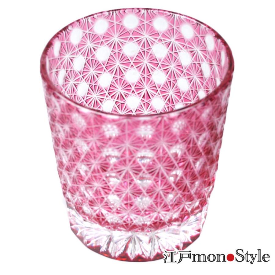 江戸切子、紫.赤のクリスタルグラス 2個セット今日明日期間限定値下げ 江戸切子、紫.赤のクリスタルグラス 2個セット今日明日期間限定値下げ