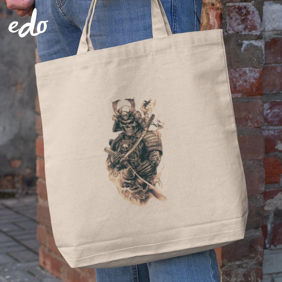 トートバック a4 帆布 軽量 「甲冑武者」 サブバック : 東京藝大通り
