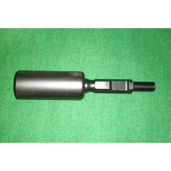 ラクダ 10111 30mm六角軸電動ハンマ−用 単管打込アダプタ−B型 ラクダ 10111 30mm六角軸電動ハンマ−用 単管打込アダプタ−B型
