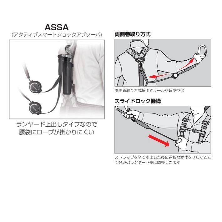 タジマ A1GSMER-WL2BK ハ−ネスGS 黒 ER150 ダブルL2セット M タジマ A1GSMER-WL2BK ハ−ネスGS 黒 ER150 ダブルL2セット M