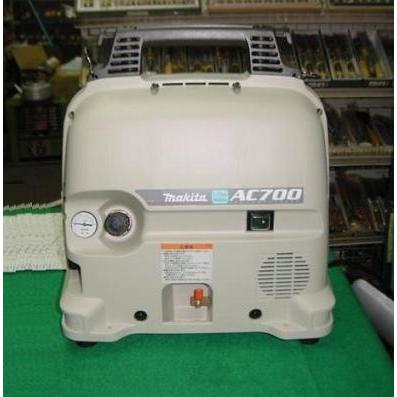 マキタ AC700 一般圧用 軽搬型コンプレッサ 吐き出し空気量:70L/min AC100V コンパクト 新品 代引不可｜edougukann