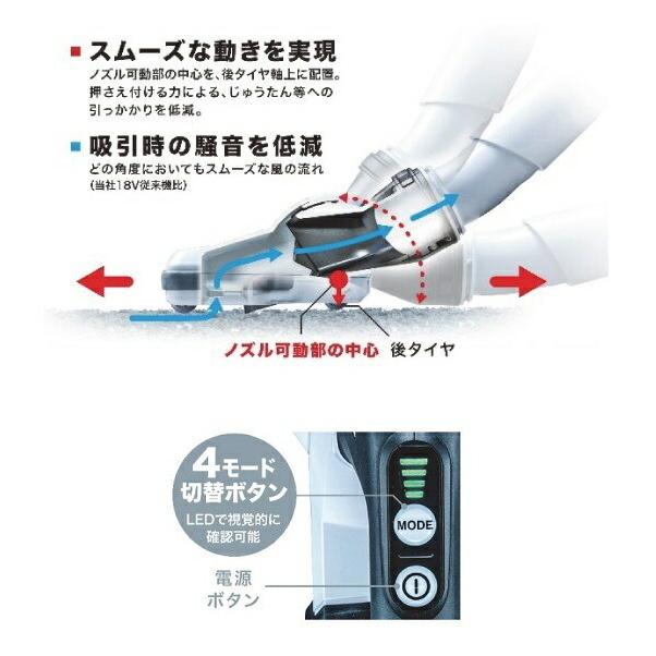 マキタ CL001GRDW 40Vmax充電式クリ−ナ− カプセル式+ マキタ CL001GRDW 40Vmax充電式クリ−ナ− カプセル式+