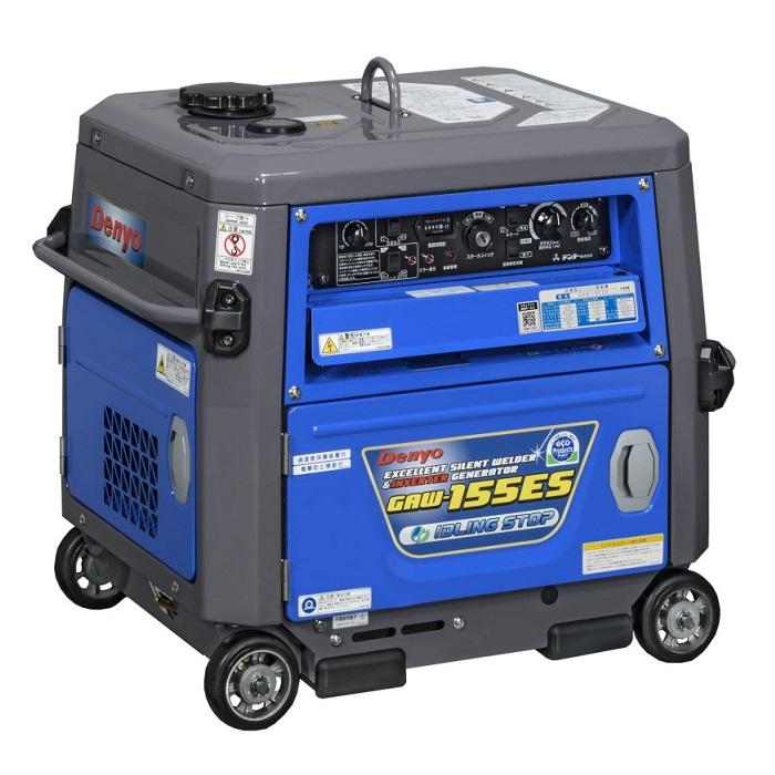 デンヨー　ウェルダー ジェネレーター　GAW-150ES2 キャップタイヤつき デンヨー ウェルダー ジェネレーター GAW-150ES2 キャップタイヤつき