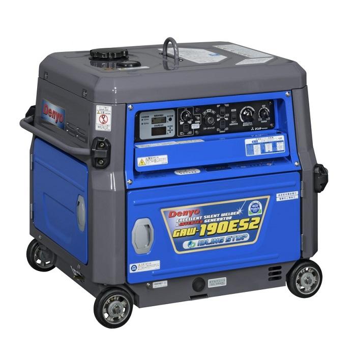 デンヨ− GAW-190ES2 ガソリンエンジン溶接機・発電機 適用溶接 デンヨ− GAW-190ES2 ガソリンエンジン溶接機・発電機 適用溶接