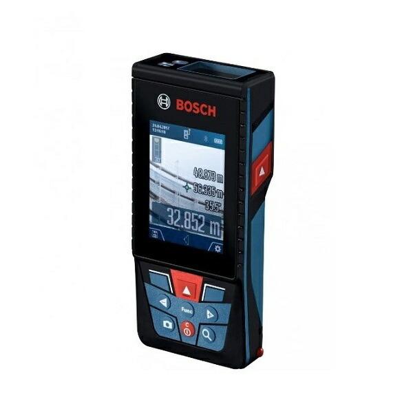 ボッシュ GLM120C デ−タ転送機能+カメラ機能4+8倍ズ−ムファインダ−付レーザー距離計 最大測定距離120m スマキョリ 充電式 新品 BOSCH