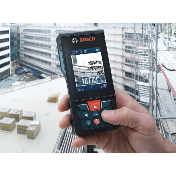 BOSCH（DIY、工具） ボッシュ GLM120C デ−タ転送機能+カメラ機能4+8倍 