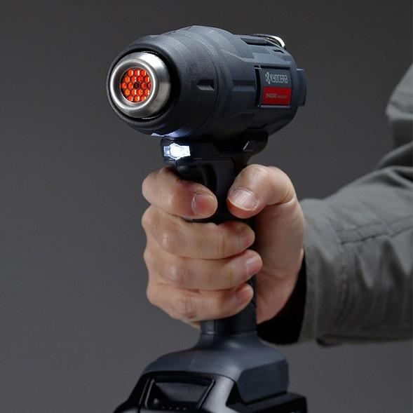 京セラ DHAG180+B-1850LA+UBC-1802L 18V充電式ホットエアガン  