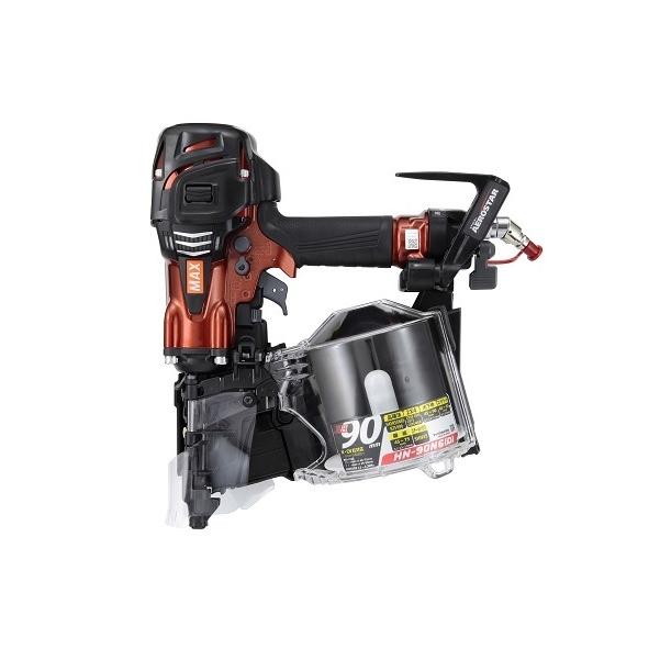 マックス HN-90N6(D)R 90mm高圧釘打機 エアロスタ− マイスタ−レッド  