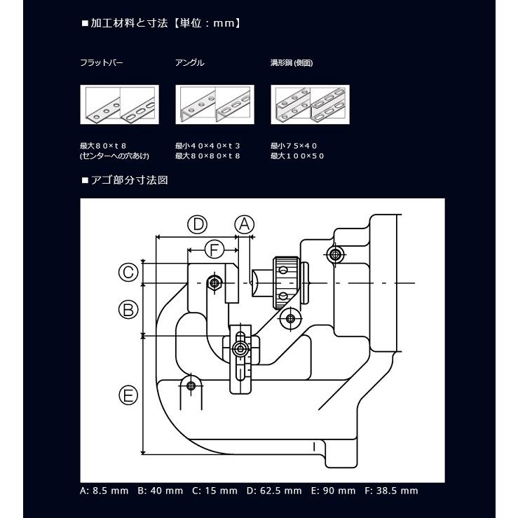 オグラ HPC-N208W 複動式電動油圧パンチャー 最大穴あけ能力φ20 オグラ HPC-N208W 複動式電動油圧パンチャー 最大穴あけ能力φ20