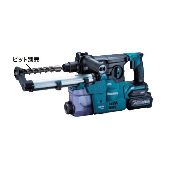 マキタ（makita） HR008GRMXV 40Vmax-30mm 充電式ハンマドリル 集じん 