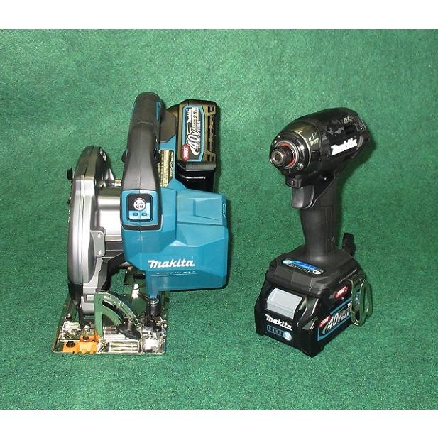 マキタ HS001GZ+TD002GZB 40V max 165mm充電式マルノコ 青+ マキタ HS001GZ+TD002GZB 40V max 165mm充電式マルノコ 青+