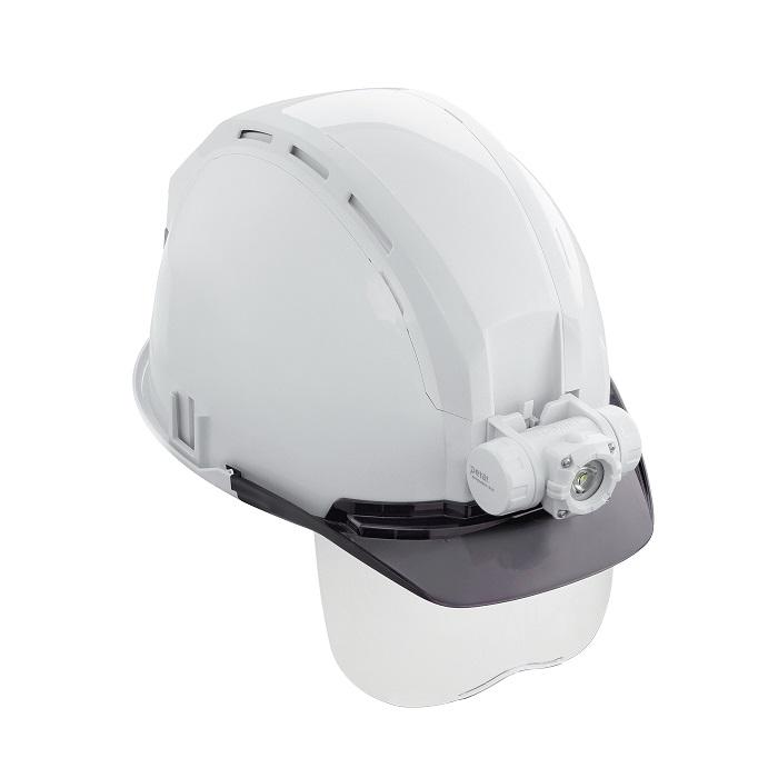 タジマ HSWSB2 セフメット べ−シックセット 乾電池式ヘッドライトMD+シールド付 ホワイト 新品 ヘルメット TJM 送料無料 タジマ HSWSB2 セフメット べ−シックセット 乾電池式ヘッド