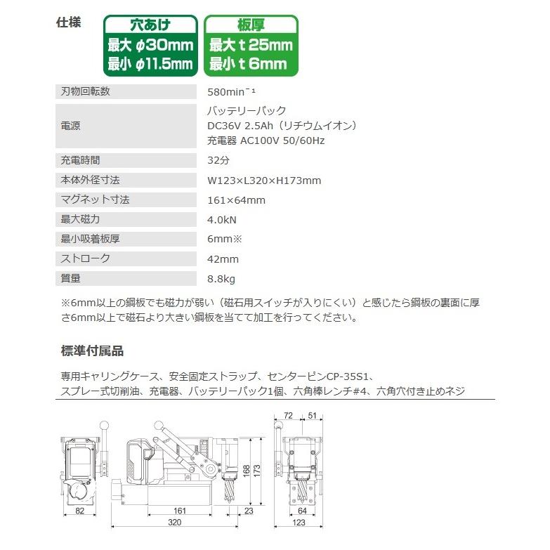 イクラ ISK-LB30LI コ−ドレス ライトボーラー 最大穴あけ能力φ30mm 超軽量8.8kg AC100Vに負けない圧倒的パワ− 新品 代引不可 ISKLB30｜edougukann｜03