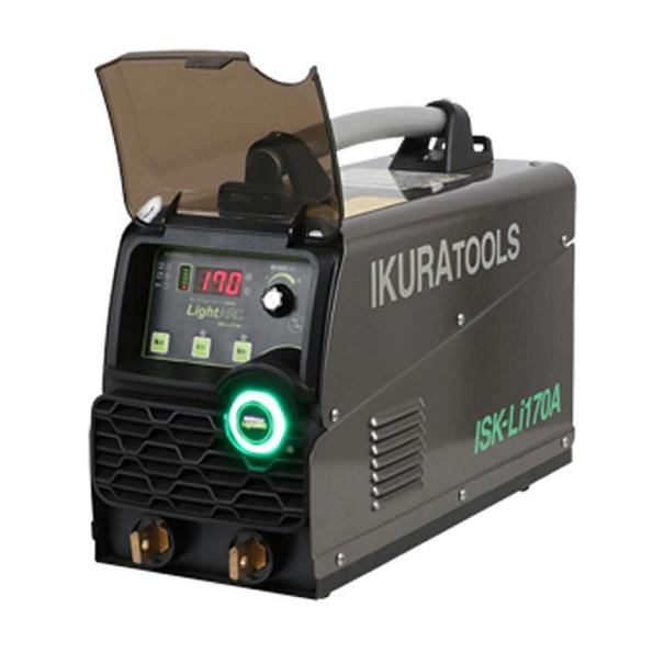 イクラ精機 ISK-Li170A ポ−タブルバッテリー溶接機 出力電流 イクラ精機 ISK-Li170A ポ−タブルバッテリー溶接機 出力電流