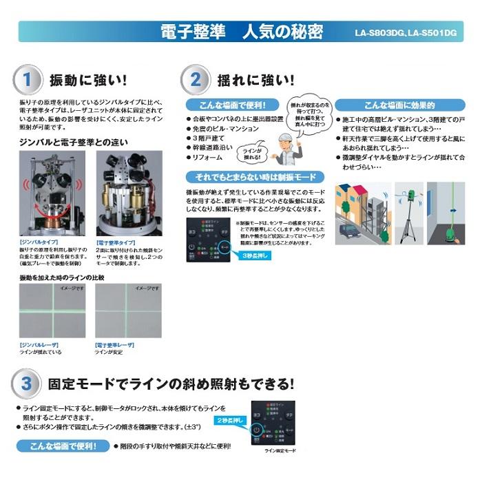 マックス（MAX） LA-S803DG 電子正準フルライン ダイレクトグリーン