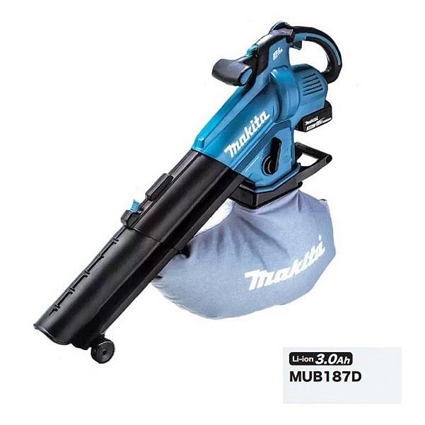 マキタ純正ブロアー＆集塵機　18vバッテリーx２個使用 マキタ純正ブロアー＆集塵機 18vバッテリーx2個使用