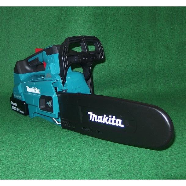 送料無料 マキタ MUC256DGFR 18Vx2=36V 250mm充電式チェーンソー トップハンドル スプロケットノ−ズバ− 25AP仕様 赤 6.0Ah電池2個付 新品