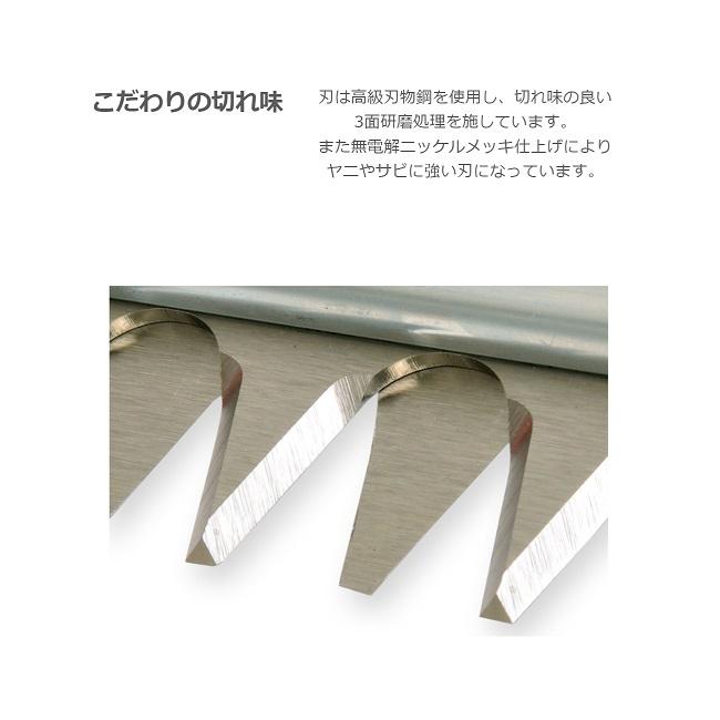 ニシガキ N-831-1 刈払機用アタッチメント L型バリカン400 用替刃