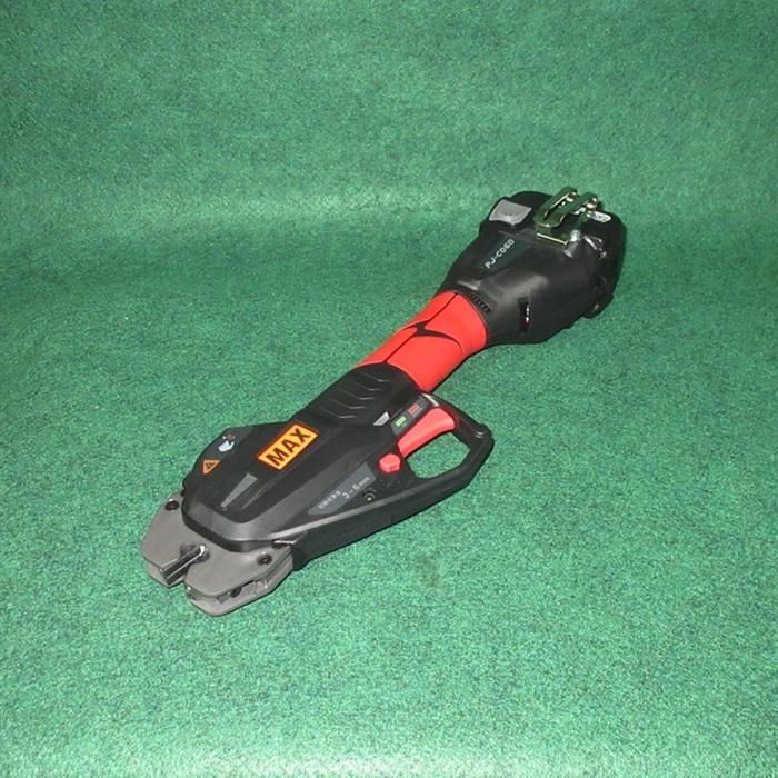マックス PJ-C060-BC/1450A 充電式メッシュ筋カッタ メッシュ筋最大φ6mmまで対応 2本同時切断可能 14.4V電池パックx1個+充電器付SET 新品の画像
