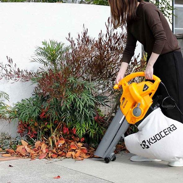 京セラ RESV-1000A ブロワバキューム AC100V 風速風量2段切換え 吹寄せ