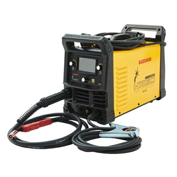 スズキッド SIG-200 アイミ−ゴ200 100V/200V兼用 インバ−タ 半自動溶接機 新品 SIG200 SUZUKID 代引不可 | ヤマビコ
