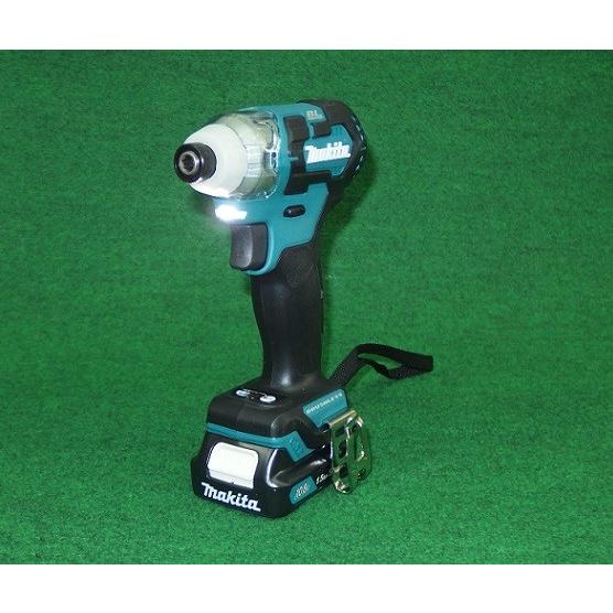 マキタ TD111DSHX 10.8V 充電式ブラシレスインパクトドライバ 最大締付けトルク:135N・m スライドバッテリ式 1.5Ahバッテリ2個付セット 青 新品 | マキタ | 01