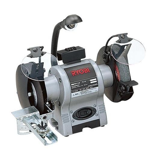 リョービ 京セラ TG-151 両頭グラインダ 砥石外径150mm AC100V リョービ 京セラ TG-151 両頭グラインダ 砥石外径150mm AC100V